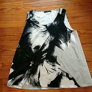 Blue les copains sleevless shirt